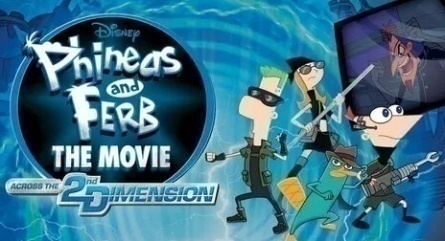 Финес и Ферб: кино. Покорение 2-го измерения кадры