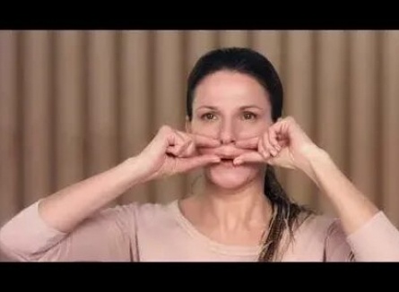 Фитнес для лица кадры Фитнес для лица кадры