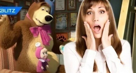 Загадочное происхождение Маши из мультсериала Маша и Медведь: Почему единственный ребенок среди диких зверей? кадры