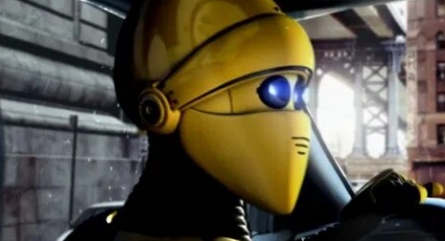 Гленн, летающий робот кадры