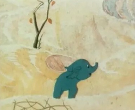 Голубой слоненок кадры