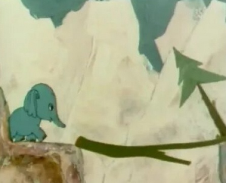 Голубой слоненок кадры