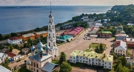 Город Юрьевец кадры