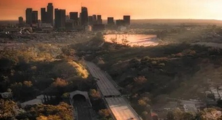 Городские пейзажи: Лос-Анджелес кадры Городские пейзажи: Лос-Анджелес кадры