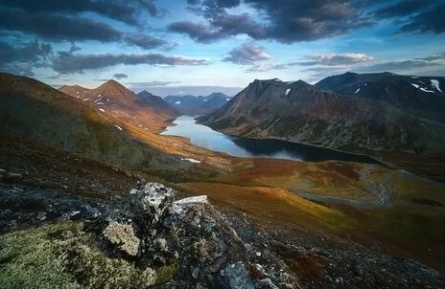 Горы и реки полуострова Ямал кадры Горы и реки полуострова Ямал кадры