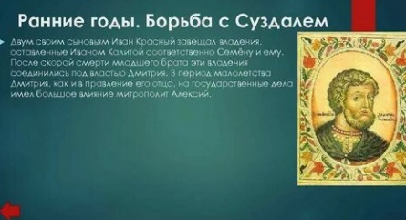 Иван Красный: слабый князь или знаменитый отец? История сына Ивана Калиты и отца Дмитрия Донского кадры