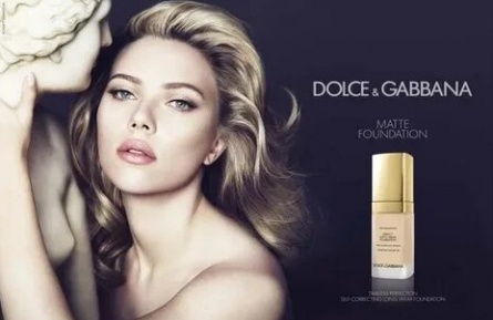 Йохансон рекламировала бренд Dolce & Gabbana кадры