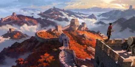 Китайская стена кадры Китайская стена кадры