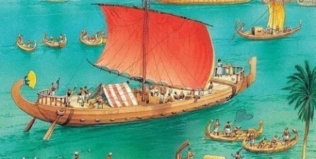 Когда египтяне плавали по Красному морю кадры
