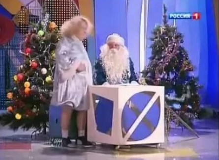 Кривое зеркало Новогоднее кадры Кривое зеркало Новогоднее кадры