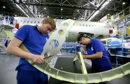 Лайнер будущего МС-21 кадры