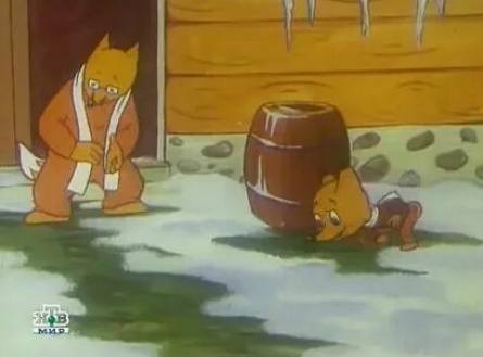 Летний снеговик кадры