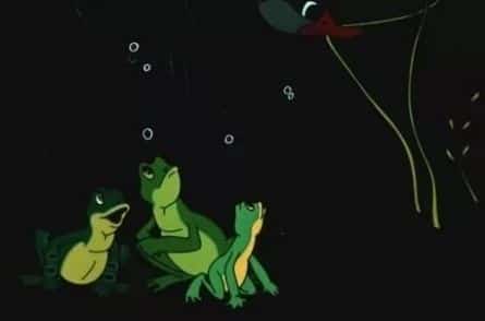 Лягушка-путешественница кадры