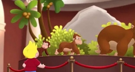 Любопытный Джордж 3 кадры