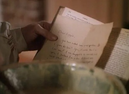 Любовное письмо кадры