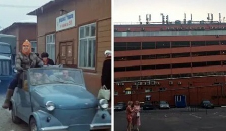 На месте кадры