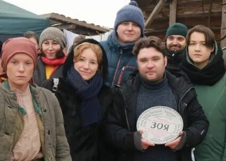 Начались съемки фильма о Зое Космодемьянской кадры Начались съемки фильма о Зое Космодемьянской кадры