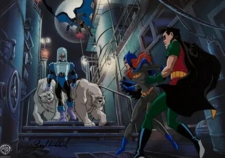 Ниже нуля. Бэтмен и мистер Фриз кадры Ниже нуля. Бэтмен и мистер Фриз кадры