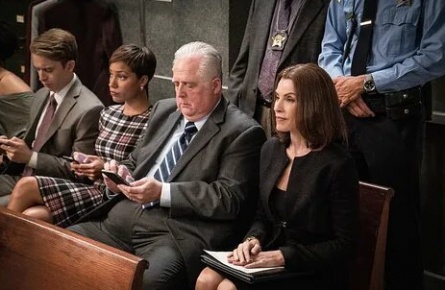 Образование Алисии Флоррик: Создание первого сезона сериала Правильная жена кадры Образование Алисии Флоррик: Создание первого сезона сериала Правильная жена кадры
