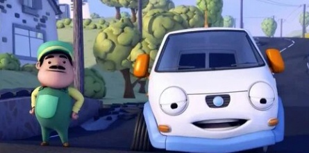 Олли - весёлый грузовичок кадры