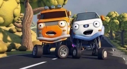 Олли - весёлый грузовичок кадры