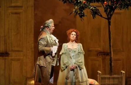 Опера Севильский цирюльник кадры