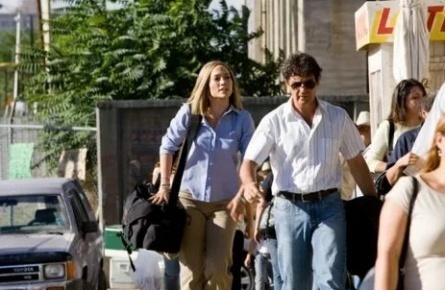 Пограничный городок кадры