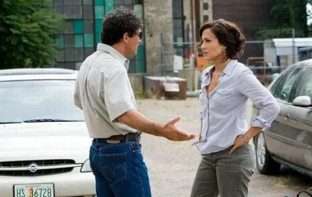 Пограничный городок кадры