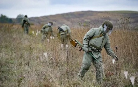 Полигон Саперы кадры