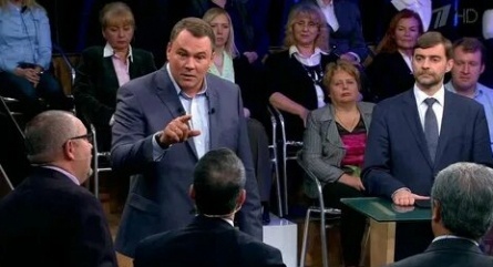 Политика с Петром Толстым кадры