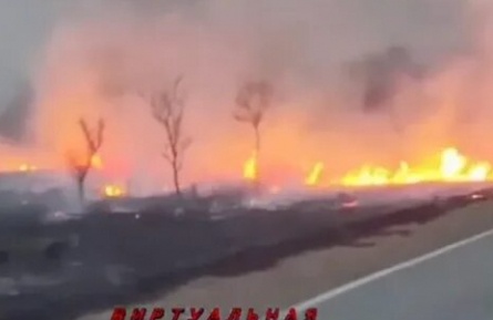 Пожар кадры