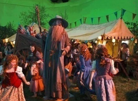 Праздник в деревне кадры