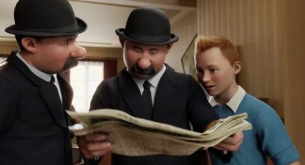 Приключения Тинтина кадры