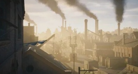 Промышленный город кадры