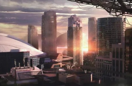 Промышленный город кадры