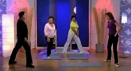 Простые упражнения с Юрием Афанасьевым Курс: Производственная гимнастика кадры Простые упражнения с Юрием Афанасьевым Курс: Производственная гимнастика кадры