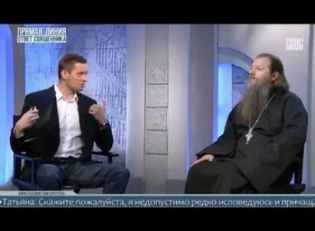 Прямая линия. Ответ священника кадры Прямая линия. Ответ священника кадры
