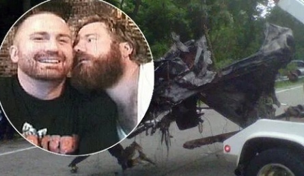 Райан Данн погиб в результате автоаварии кадры