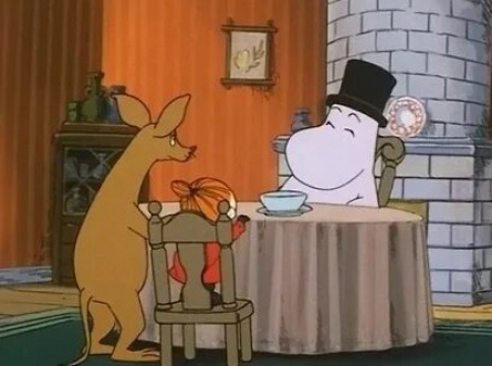 Счастливое семейство Муми-троллей 2 кадры