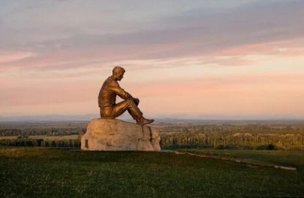 Село Сростки. Родина Василия Шукшина кадры