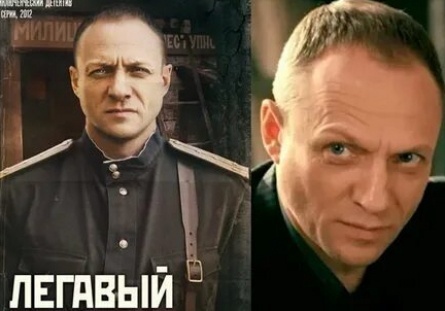 Сергей Артимович снимает сериал Легавый кадры