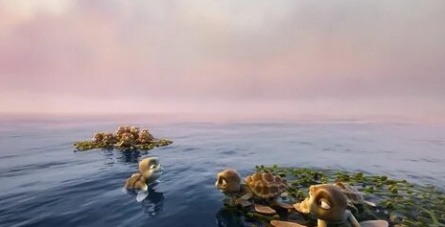 Шевели ластами, Сэмми: Вокруг света 3D кадры