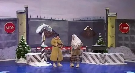 Шоу Уральских пельменей Джентельмены без сдачи кадры