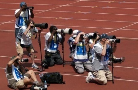 Спортивный репортёр кадры