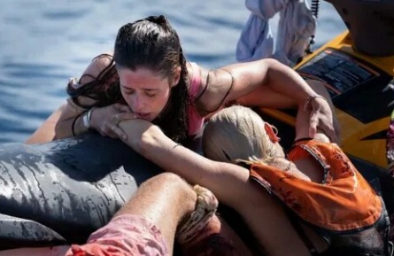 В открытом море кадры