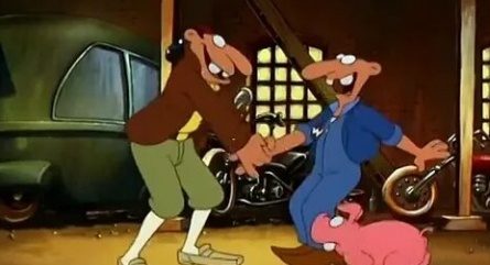 Вернер. Поцелуй меня в... кадры Вернер. Поцелуй меня в... кадры