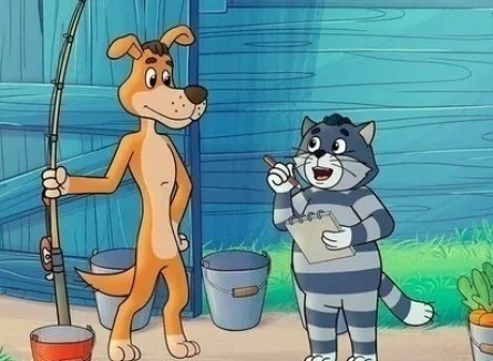 Весна в Простоквашино кадры