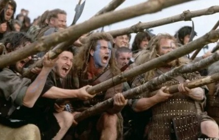 Храброе сердце кадры