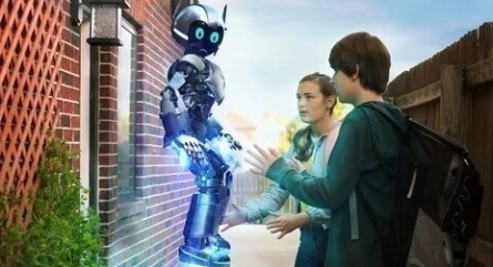 Я и мой робот кадры