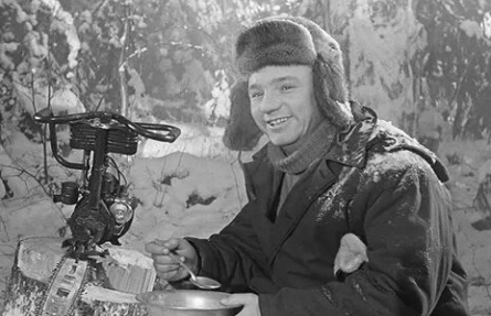 Юрий Морозов снимает ромком кадры